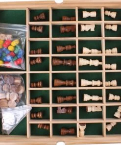 Lifetime Games Spellendoos - Hout - 5 Bordspellen - O.a. Mens Erger Je Niet, Dambord, Backgammon En Schaakbord - 35 Cm 88-delig 14 Lifetime Games Spellendoos - Hout - 5 Bordspellen - O.a. Mens Erger Je Niet, Dambord, Backgammon En Schaakbord - 35 Cm 88-delig -klassieke-spellen Winkel 550x547 5