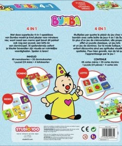 Bumba Bordspel - 4 In 1 - Puzzel, Lotto, Domino En Memo -klassieke-spellen Winkel 550x549 2