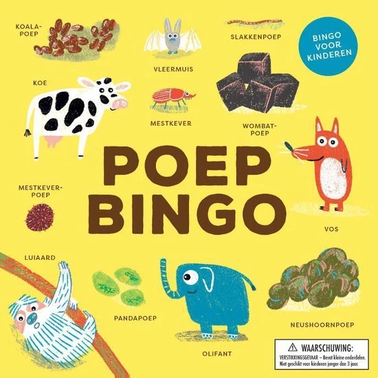Merkloos Poep Bingo 8 Merkloos Poep Bingo - Afbeelding 6