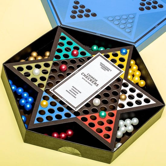 Gentlemens Hardware Chinese Checkers Authentiek Chinees Damspel Strategisch Spel Voor 2 Tot 6 Spelers 3 Gentlemens Hardware Chinese Checkers Authentiek Chinees Damspel Strategisch Spel Voor 2 Tot 6 Spelers