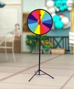 Smart-goods? Smart-goods Rad Van Fortuin Met Tripod Draairad Draaiwiel Gezelschapsspel Inclusief Markeerstift En Wisser -klassieke-spellen Winkel 550x550 120