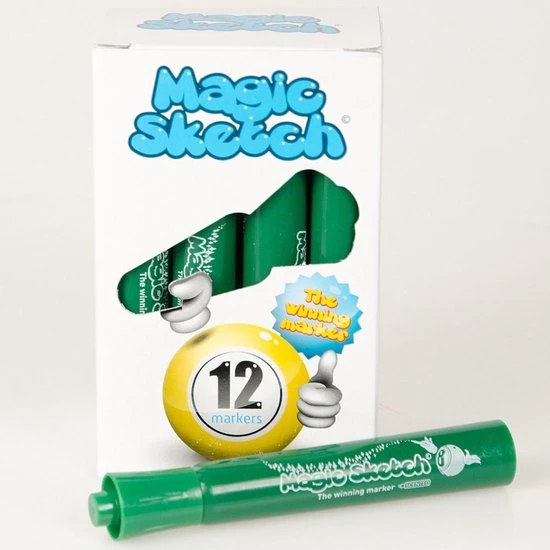 6996.11 Bingostiften 12 Stuks - Kleur: Magenta 11 6996.11 Bingostiften 12 Stuks - Kleur: Magenta - Afbeelding 9