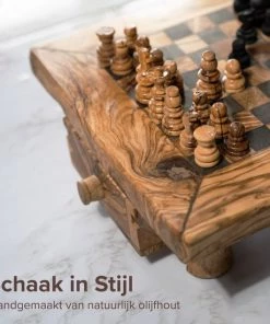 HappyWoods Schaakbord Groot – Schaakspel – Spellen – Spellen Voor Volwassenen – Bordspellen – 100% Natuurlijk Olijfhout 14 HappyWoods Schaakbord Groot – Schaakspel – Spellen – Spellen Voor Volwassenen – Bordspellen – 100% Natuurlijk Olijfhout -klassieke-spellen Winkel 550x550 265