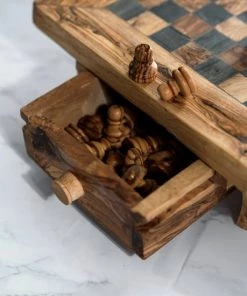 HappyWoods Schaakbord Klein – Schaakspel – Spellen – Spellen Voor Volwassenen – Bordspellen – 100% Natuurlijk Olijfhout 15 HappyWoods Schaakbord Klein – Schaakspel – Spellen – Spellen Voor Volwassenen – Bordspellen – 100% Natuurlijk Olijfhout -klassieke-spellen Winkel 550x550 279