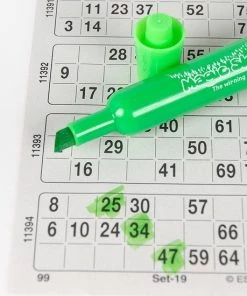 6996.05 Bingostiften 12 Stuks - Kleur: Licht Groen -klassieke-spellen Winkel 550x550 288