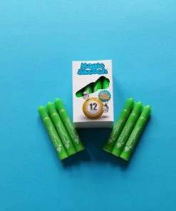 6996.05 Bingostiften 12 Stuks - Kleur: Licht Groen -klassieke-spellen Winkel 550x550 294