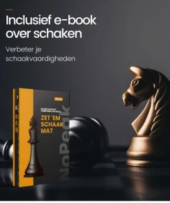 No Peak Schaakspel - Schaakset - Schaakbord Met Schaakstukken - Inclusief E-Book - Magnetisch - Inklapbaar -klassieke-spellen Winkel 550x550 336