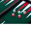 Longfield Backgammon 18 Inch Groen/rood/wit Ingelegd Vilt -klassieke-spellen Winkel 550x550 351