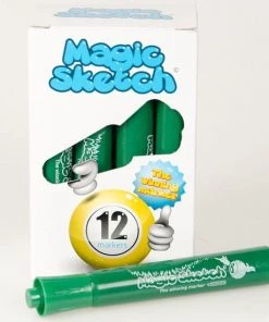 6996.07 Bingostiften 12 Stuks - Kleur: Groen