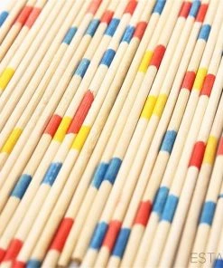 ESTARK Mikado Spel - Houten Mikado Game - Luxe Edition - 42-delig - In Houten Kistje - Met Spelregels - 20CM - Spel Houten Stokjes - Gezelschapsspel - MIKADO -klassieke-spellen Winkel 550x550 371