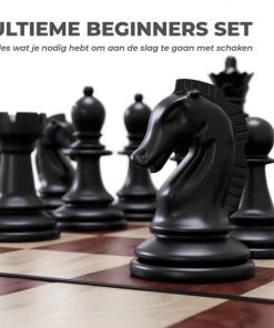 Woodley Magnetisch Schaakbord Met Schaakstukken - Schaakspel - Schaakset - Chess Set - Schaken - Schaak - Hout - Opklapbaar -klassieke-spellen Winkel 550x550 6