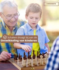 Qproducts Chessmate Inclusief Ebook Magnetisch Schaakspel Schaakbord Schaakbord Met Schaakstukken Schaakset Schaakspellen Schaakspel Hout Volwassenen Schaakborden Kinderen -klassieke-spellen Winkel 550x550 90