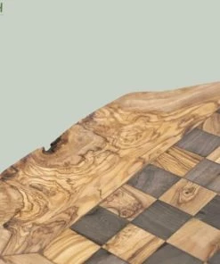 Schaakset Olijfolie & Honing Met Laden - Schaakspel - Schaakstukken - Schaakbord - Schaken - Bordspel - Handgemaakt - Hout - Zwart - Volwassenen & Kinderen - 35 X 35 X 8,5 Cm -klassieke-spellen Winkel 550x550 99