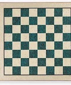 Dal Negro Schaakbord 52 X 52 Cm Hout Blauw/wit