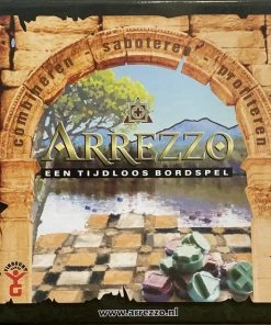 Yirrount Games B.V. Arrezzo - Strategisch Denkspel Voor Volwassenen - Leuk Alternatief Voor Schaken - Bordspel Voor Volwassenen - Spel Voor 2 Personen