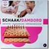 Longfield Schaak/dambord Ingelegd. Afm. 42 X 42 Cm. Verpakt In Colour Box. Zonder Accessoires -klassieke-spellen Winkel 550x554 1