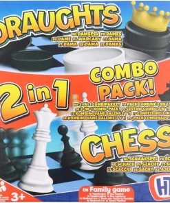 HTI Group 2 In 1 Dam En Schaak Spel