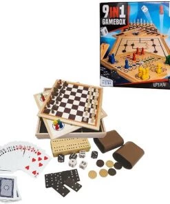 Clown Games 9-In-1 Spellendoos Hout -klassieke-spellen Winkel 550x555 1