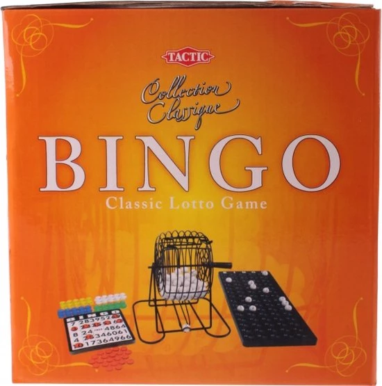 Tactic Bingospel Collection Classique Aluminium Zwart/wit 9 Tactic Bingospel Collection Classique Aluminium Zwart/wit - Afbeelding 7