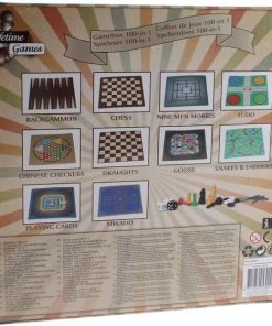 Lifetime Games Spellenset - 10 Borden - Spelattributen - 100 Spelvarianten