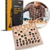 No Peak 3 In 1 Schaakbord - Schaakspel - Dammen - Backgammon - 3 In 1 Schaakset - Inclusief E-Book -klassieke-spellen Winkel 550x570 4