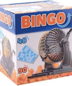 Merkloos John Toy Professionele Bingomolen Small Zwart