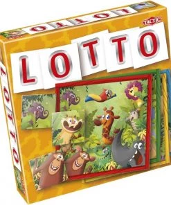 Tactic Gezelschapsspel Jungle Lotto Junior 22 Cm Karton Nl