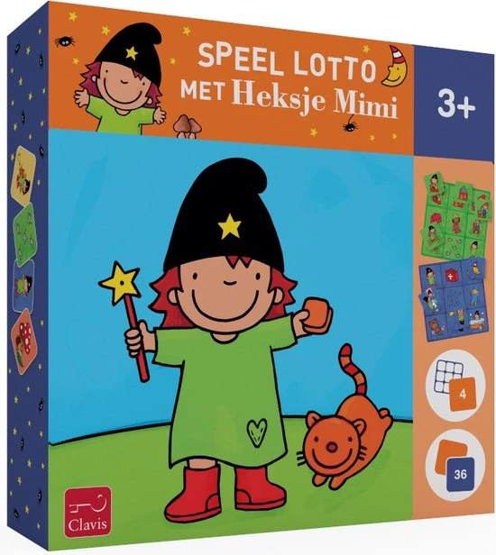 Clavis Speel Lotto Met Heksje Mimi 3 Clavis Speel Lotto Met Heksje Mimi