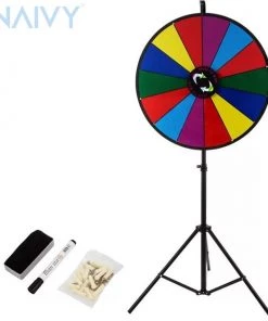 Naivy? Naivy Rad Van Fortuin || Draairad || Gezelschapsspel Draaiwiel || Met Tripod