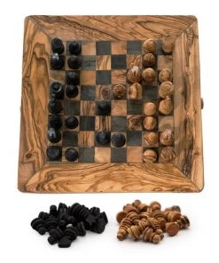 HappyWoods Schaakbord Groot – Schaakspel – Spellen – Spellen Voor Volwassenen – Bordspellen – 100% Natuurlijk Olijfhout 21 HappyWoods Schaakbord Groot – Schaakspel – Spellen – Spellen Voor Volwassenen – Bordspellen – 100% Natuurlijk Olijfhout -klassieke-spellen Winkel 550x660 1