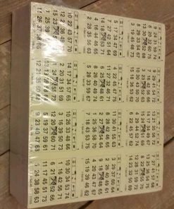 VerraXL Bingokaarten 1 T/m 75 | 10 Game | Quatro - Bingoboek