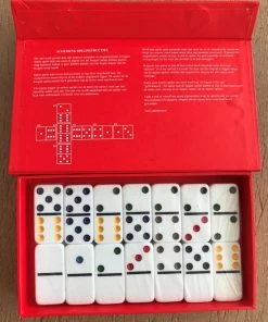 Merkloos Luxe Domino Box -klassieke-spellen Winkel 550x689