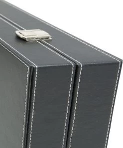 HOT Games Backgammonkoffer Zwart Ingelegd Vilt XL 53x8 Cm -klassieke-spellen Winkel 550x697 3