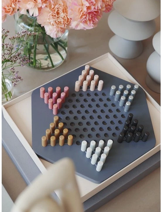 Printworks Chinese Checkers - Chinees Damspel - Design Spel 4 Printworks Chinese Checkers - Chinees Damspel - Design Spel - Afbeelding 2