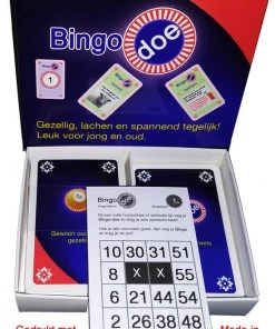 Merkloos Bingo-doe Voordeelset Met 2 X Professionele Bridge Size Speelkaarten, Vragen & Inzichtspel En Bingo Kaartspel. (Nederlands Product) -klassieke-spellen Winkel 550x813