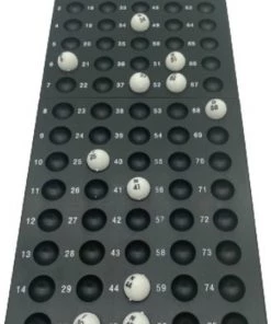 Kyto Games - Bingo Spel - Bingomolen - Bingoballen - Bingo Kaarten - Fiches - Spelbord - Bingo Molen - Metaal - Lotto Kinderspel -klassieke-spellen Winkel 550x825