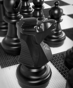 New XXXL Giga Schaakspel, Tuinschaken, 2 Delig, UV Beschermd Met Kunststof Vloer, 304x304 Cm -klassieke-spellen Winkel 550x825 42