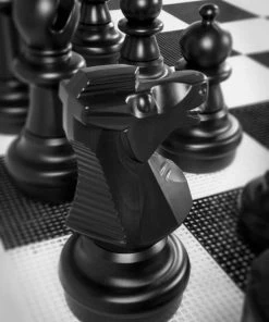 New XXXL Giga Schaakspel, Tuinschaken, 2 Delig, UV Beschermd Met Nylon Mat 242x242 Cm -klassieke-spellen Winkel 550x825 44