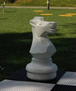 New Schaakstuk, Paard 45 Cm, Zwart